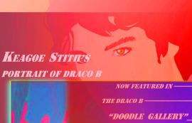 Draco B Gallery, portrait by Keagoe Stith, Draco Adollphus B, Danica Barboza, Amalphia 330